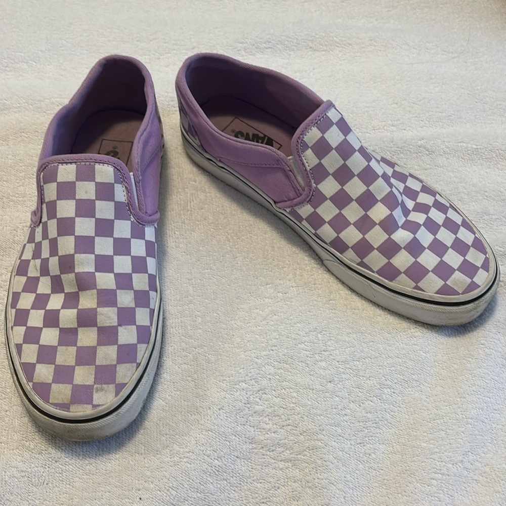 Vans Off The Wall Classic Slip-On Checkerboard Shoes